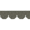Grayblend Hexagon Asphalt Shingles, 157 Square In