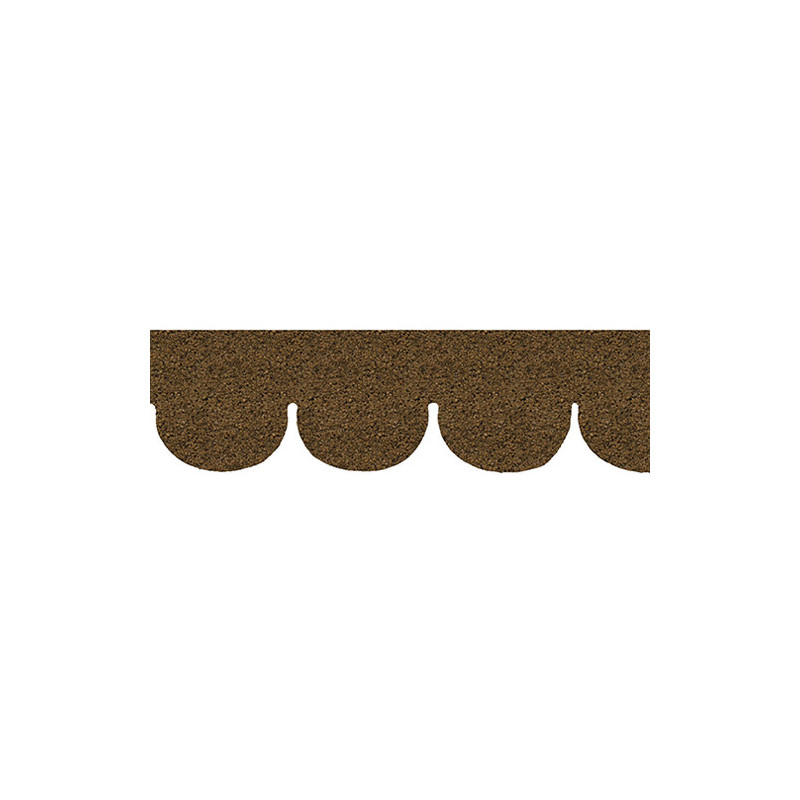 Tan Fishscale Asphalt Shingles, 157 Square Inches