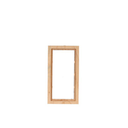 One Pane Medium Window, Fits Opening 2 x 4 Inch