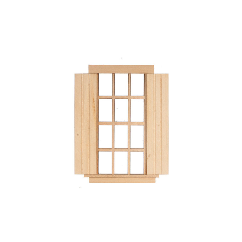 6 Over 6 Window with Shutters