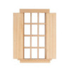 6 Over 6 Window with Shutters