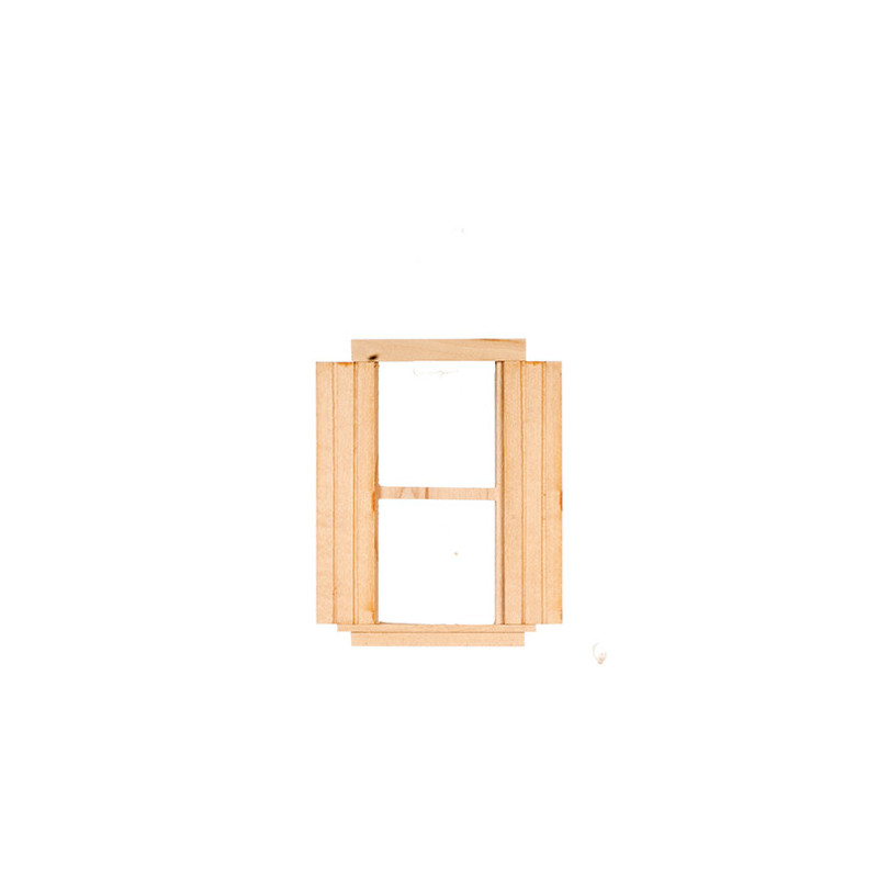 1 Over 1 Window with Shutters