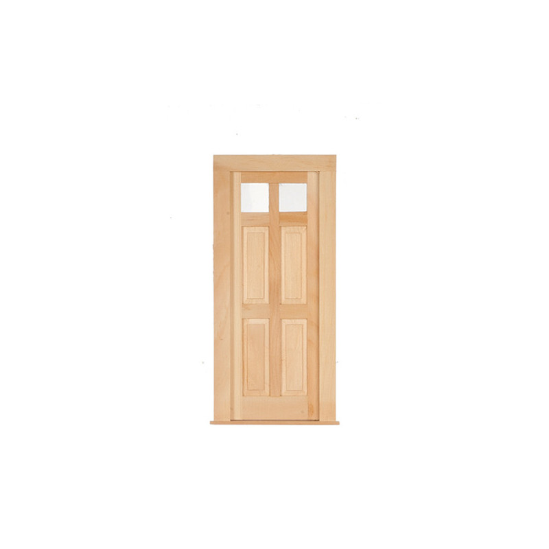 Front 4 Raised Panel Door, 2 glass