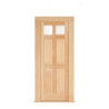 Front 4 Raised Panel Door, 2 glass