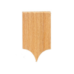 Rounded Point Cedar Shingles, 1000 pc 5sq Ft