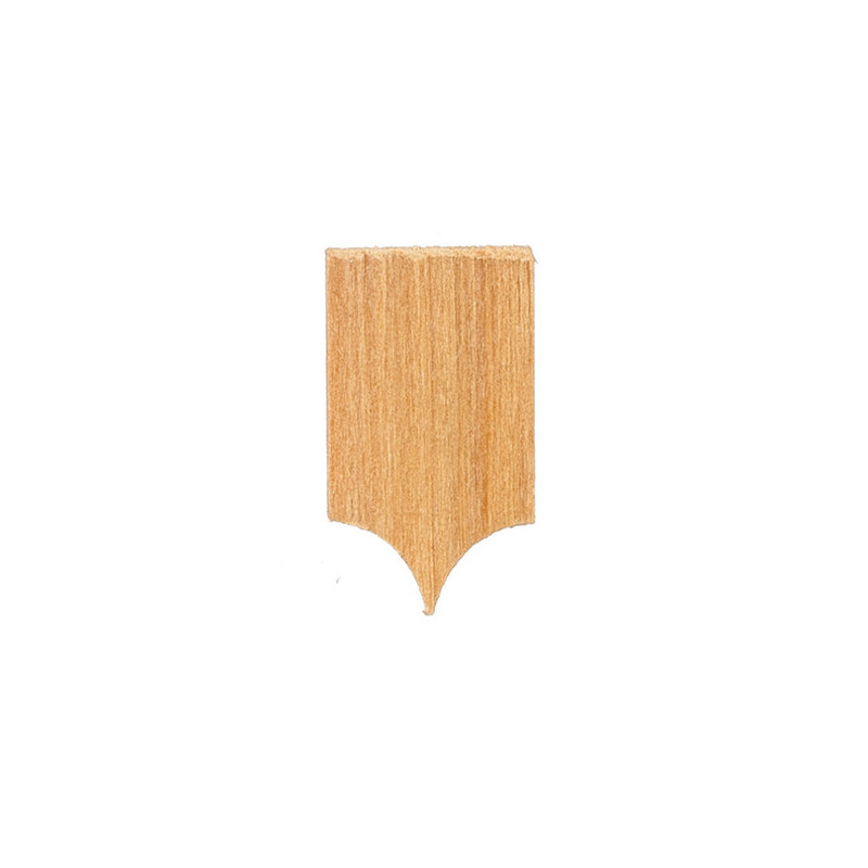 Rounded Point Cedar Shingles, 1000 pc 5sq Ft