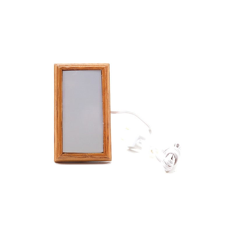 Modern Wood Ceiling Light with Removable Shade