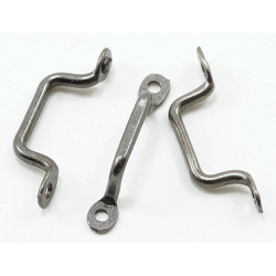 Window Handle Pulls, Pewter, 6/Pk
