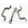 Window Handle Pulls, Pewter, 6/Pk