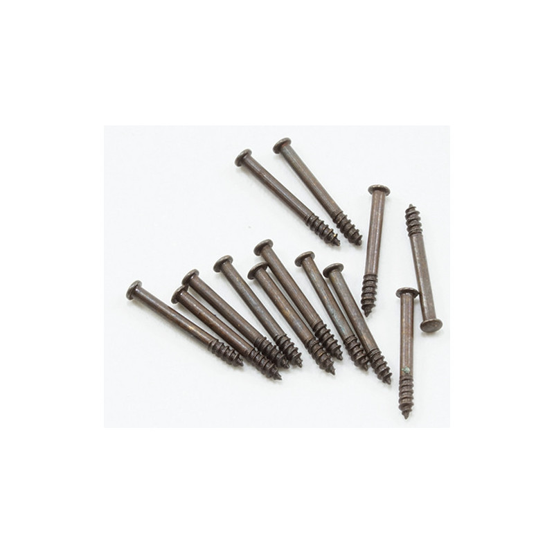 1/4 Brads, Oil Rubbed Bronze, 100/Pk