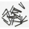 1/4  Brads, Pewter, 100/Pk