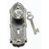 Crystal Opryland Knob, Pewter, 2Pk