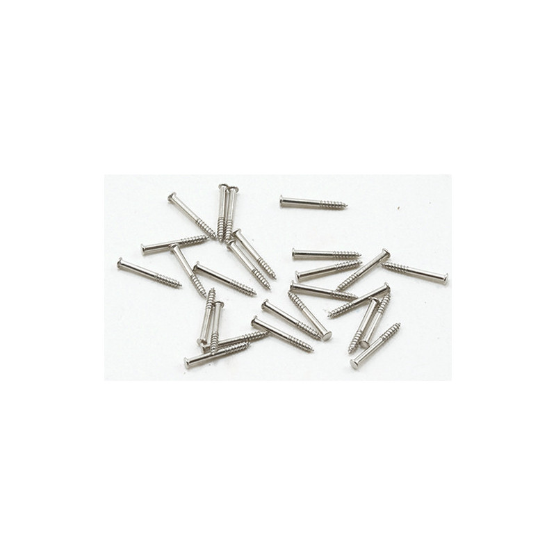 1/4 Brads, 100/Pk, Satin Nickel