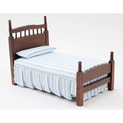 Single Bed, Walnut