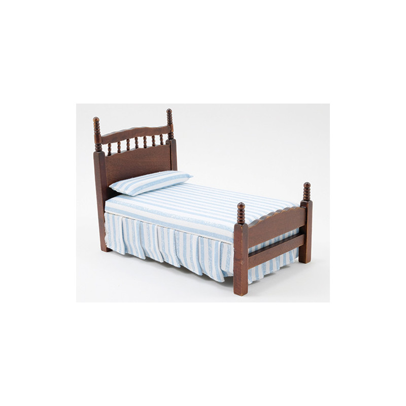 Single Bed, Walnut