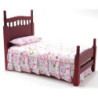 Single Bed, Mahogany
