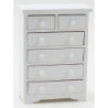 Chest of Drawers, White