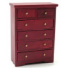 Chest of Drawers, Mahogany