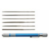Aluminum File Handle w/6 Assorted Mini Needle File
