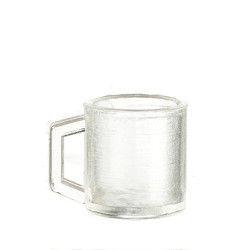 Coffee Mugs, Clear, 12pc