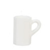 Beer Mugs, White, 4pc