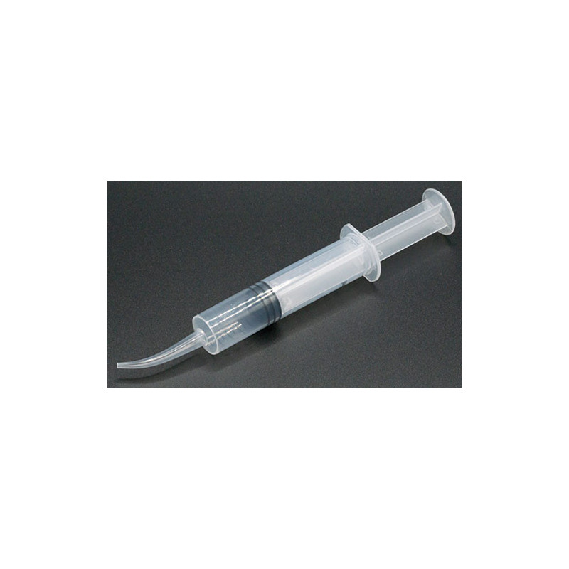 Curved Tip Glue Syringe, 12cc