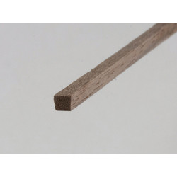 Walnut Stripwood: 1/16 X 1/16, 24 Inches