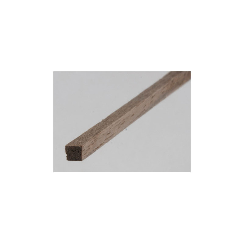 Walnut Stripwood: 3/32 X 3/32, 24 Inches
