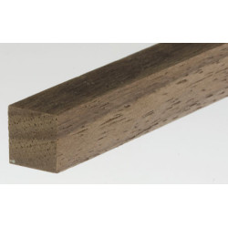 Walnut Stripwood: 3/8 X 3/8, 24 Inches