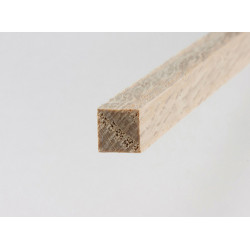 Oak Stripwood: 3/8 X 3/8, 24 Inches