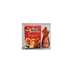 Aunt Jemima Pancake Mix and Maple Syrup