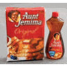 Aunt Jemima Pancake Mix and Maple Syrup