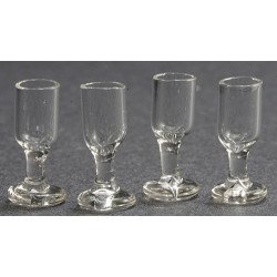 Glass Stemware, 4 pc