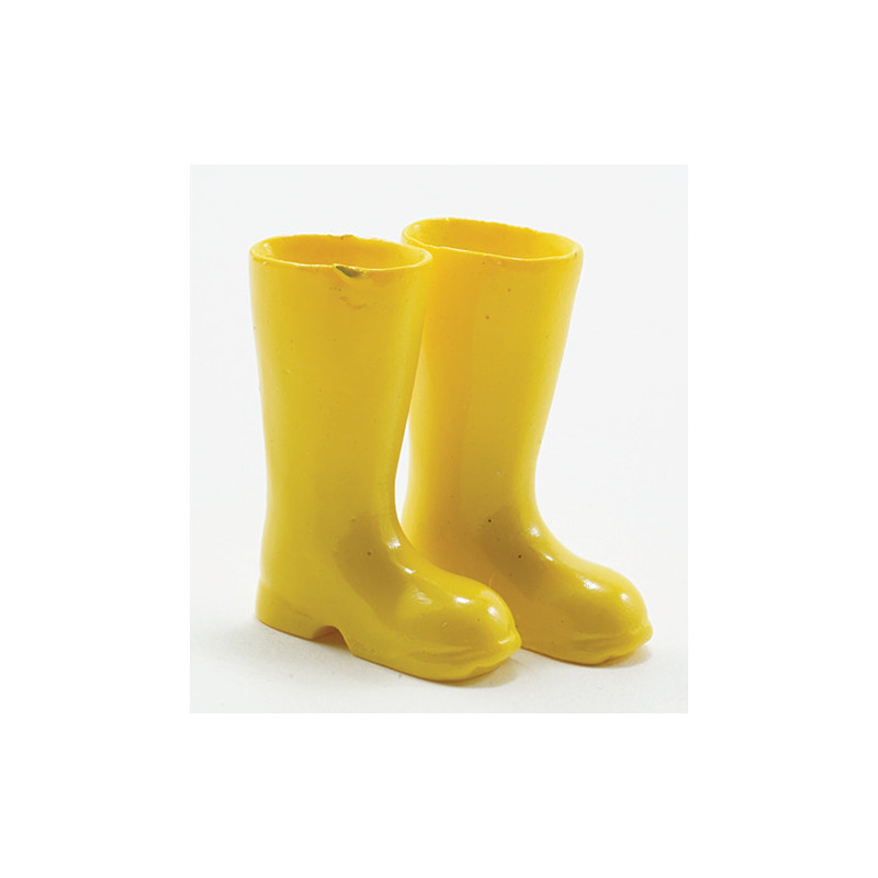 Yellow Rubber Boots