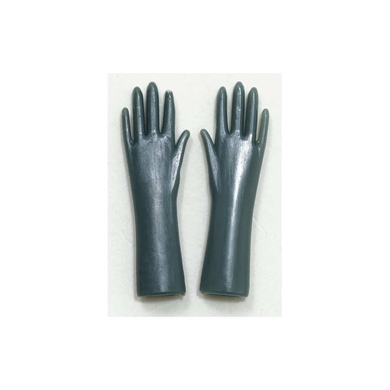Green Rubber Gloves