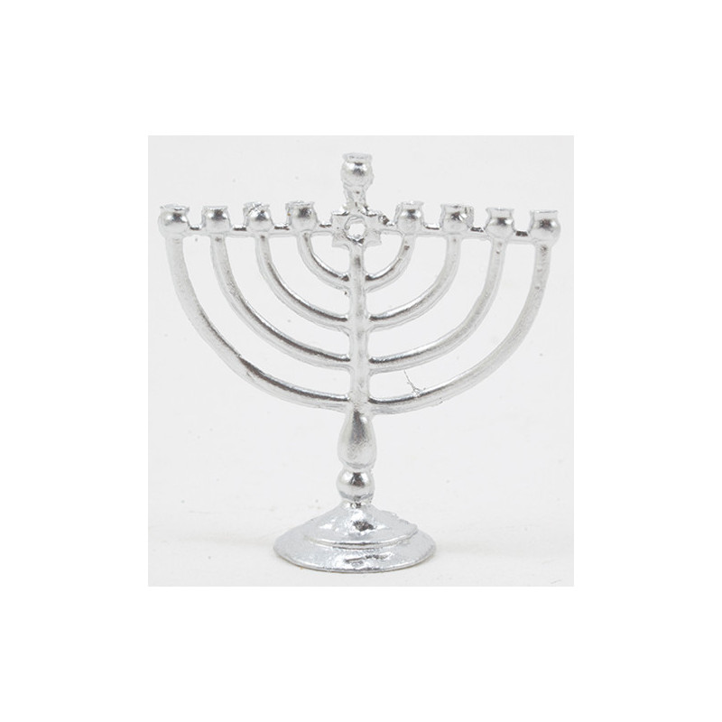 Small Menorah, Silver