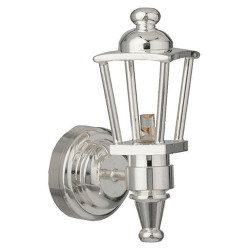 LED Silver Carriage Lamp