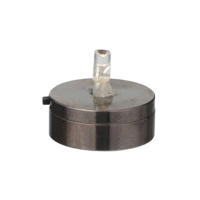 LED LA Base with Light Bulb Silver