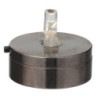 LED LA Base with Light Bulb Silver