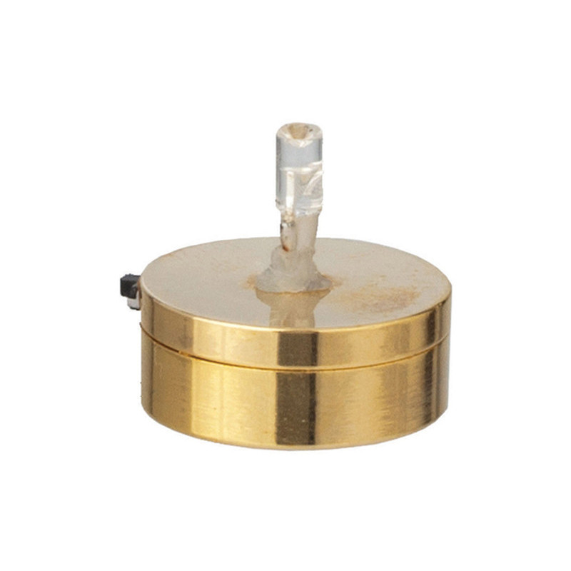 LED LA Base with Light Bulb Brass