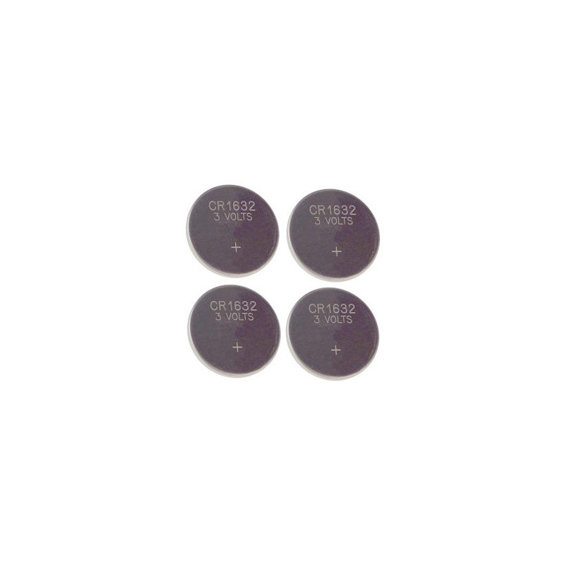 Lithium CR1632 Batteries, 4 pcs