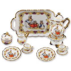 Peter Rabbit Tea Set for 2