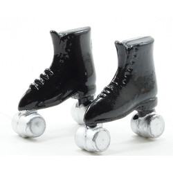 Black Roller Skates