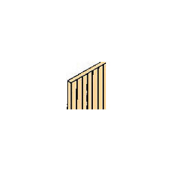 Siding, 3/32 Scr 1/32Th X 24 Inch