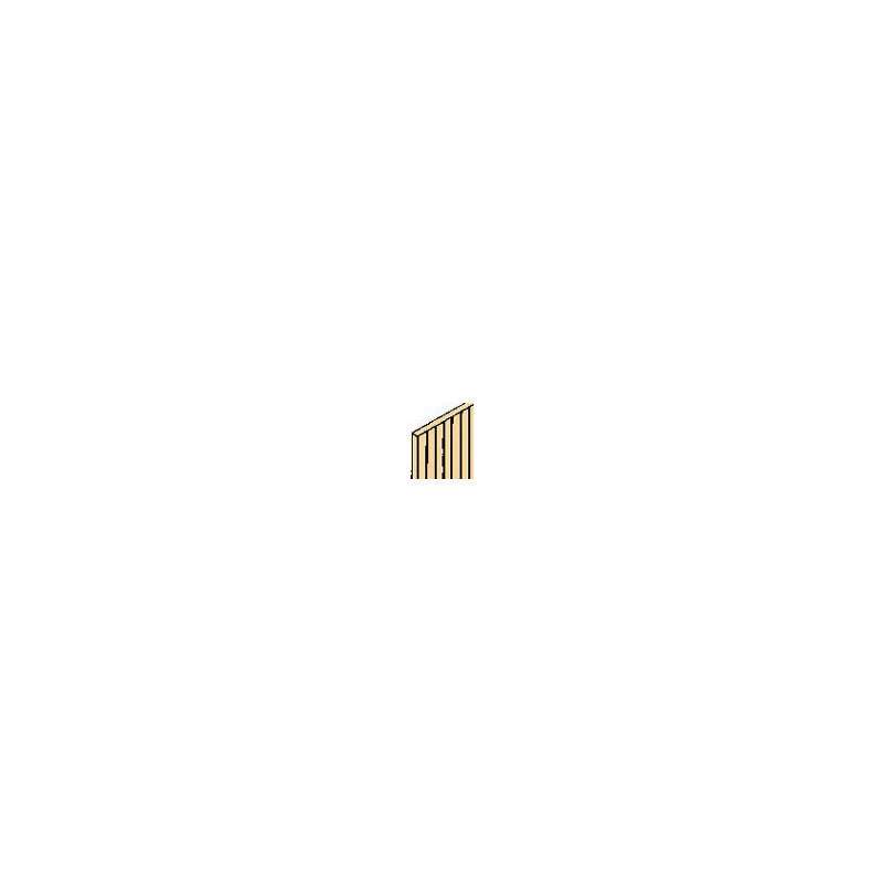 Siding, 3/32 Scr 1/32Th X 24 Inch
