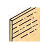 Siding, 1/8 Concrete Form