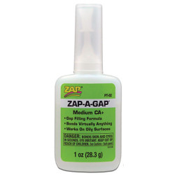 Pt-02: 1 Oz. Zap-A-Gap Ca+, 1 pc