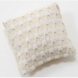 Ecru Basket Weave Pillows