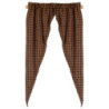 Curtains Country Tiffany Chestnut Fabric