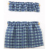 Cafe Curtains Blue